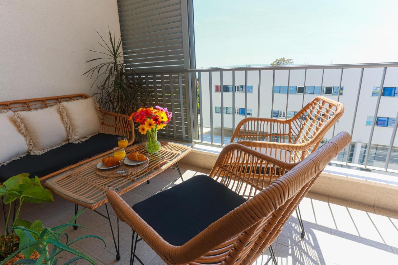 Allora Apartment With Panoramic Sea View Split Bagian luar foto