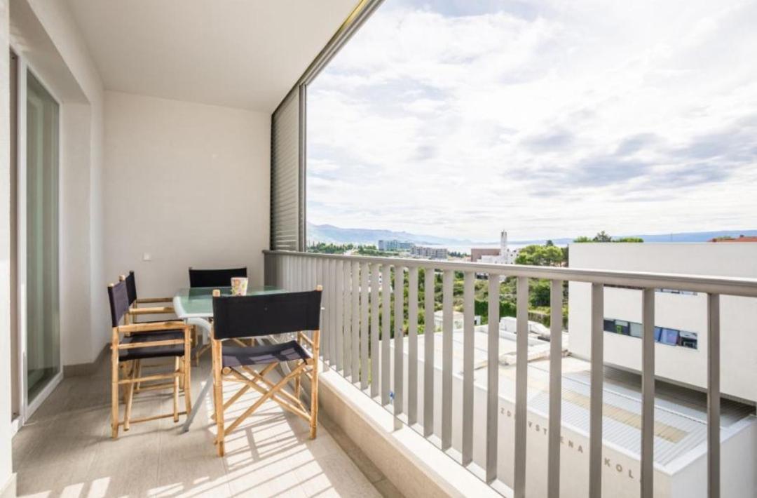 Allora Apartment With Panoramic Sea View Split Bagian luar foto