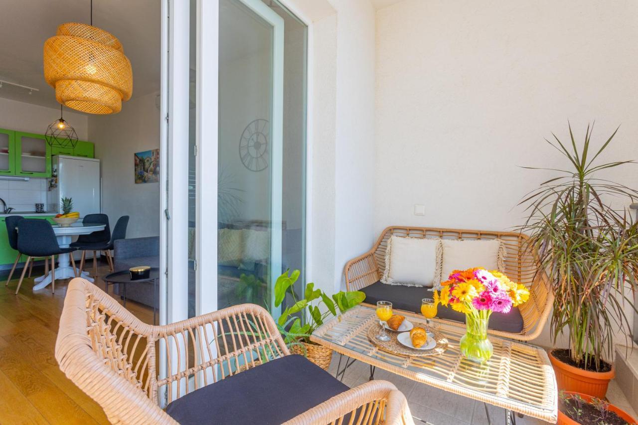 Allora Apartment With Panoramic Sea View Split Bagian luar foto
